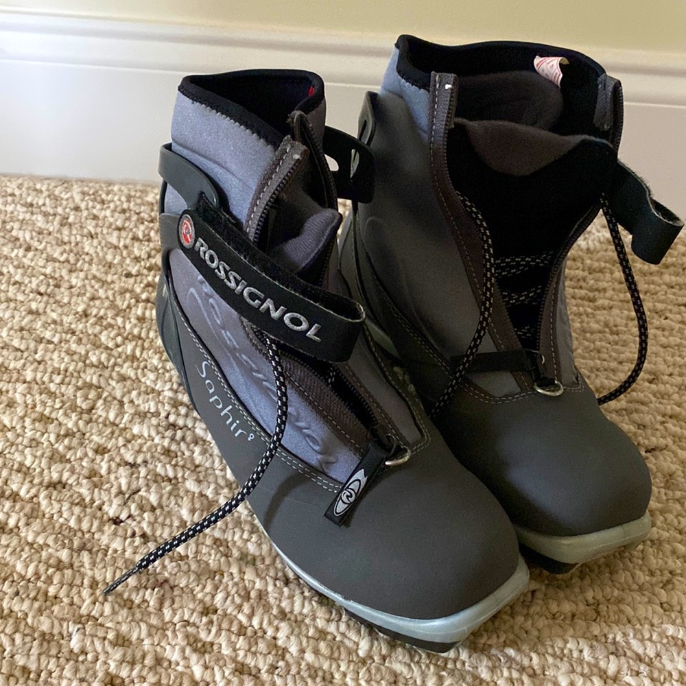Rossignol Saphir Cross Country Ski Boots Size 7.5